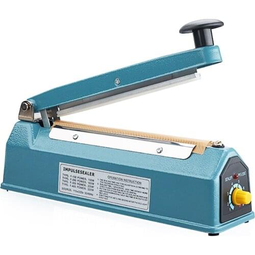 Hand Pressure Food Bag Sealing Machine Manual Plastic Bags Aluminum Foil Tea Coffee Heating Impulse Sealer Packer 220v
