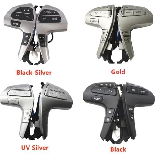Auto Steering Wheel Audio Control Button Switch 84205-06180 84250-0E220 For TOYOTA HILUX VIGO COROLLA CAMRY HIGHLANDER INNOVA