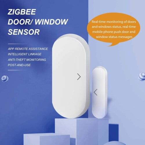 KKmoon Zigbee Door Window Sensor Intelligent Infrared Sensor Induction Door Window Switch Sensor Support Mobile Remote Control