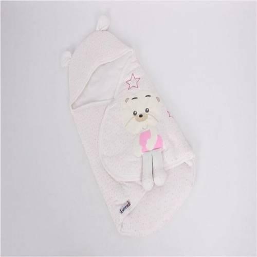 Baby Swaddle 4508 Printed Pink (Gift) ST00625