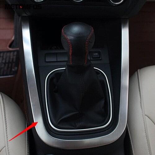 For Volkswagen Jetta 6 2012 2013 2014 2015 Matte Gear Shift Box Cover Trim Decoration Frame Interior Accessories Car Styling