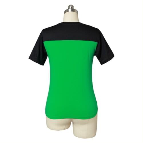 Cosplay T shirt Alien Force Ultimate Omnitrix Green Top Only Costume Aliens Force Boys : Race Again Cosplay