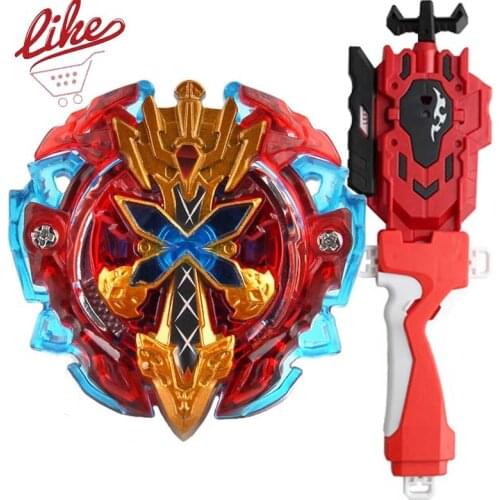 Laike Burst B-48 Metal Fusion Masters B48 Spinning Top with Launcher Handle Set Toys for Children