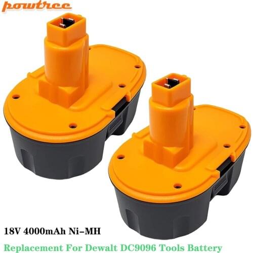 18V 4000mAh Ni-MH Power Tool for Dewalt DC9096 DE9039 DE9095 DW9098 DE9503 DW9096 Replacement Battery