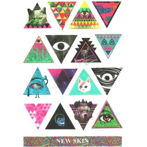 2018 New Eyes Pvc Waterproof Laptop Computer Tablet Skin Sticker For Mac Apple Samsung Phone Refrigerator Suitcase DIV Stickers