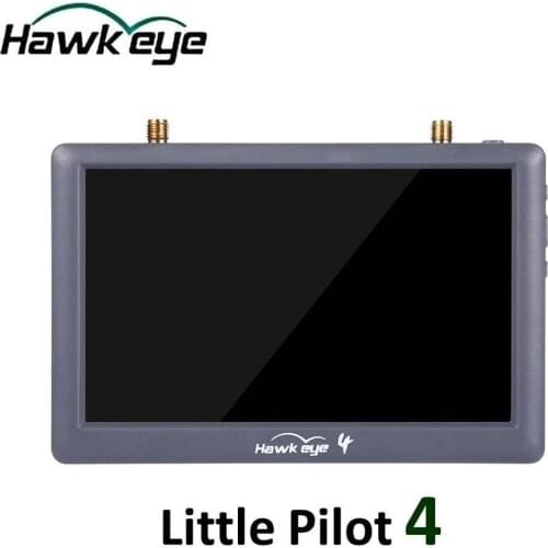 Hawkeye Little Pilot 4 FPV Monitor 5.8G 48CH 5 Inch Highlight HD Receiver Low Latency W/ Video Recorded for FPV RC Quadcopter