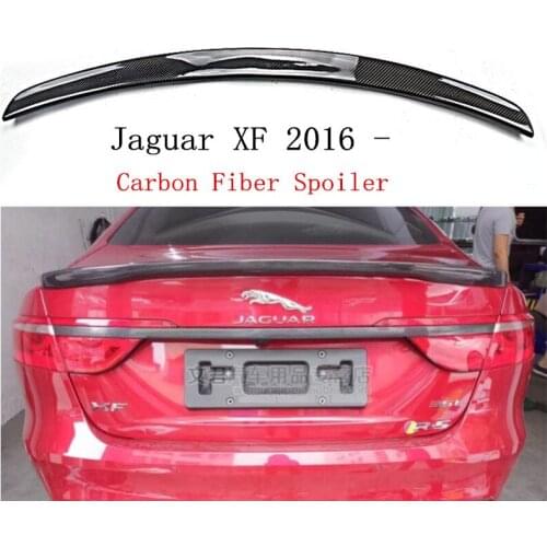 Carbon Fiber Spoiler For Jaguar XF XFL 2016 2017 2018 Rear Wing Spoilers High Quality Car Accessories