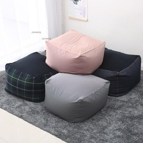 Japanese Style Apartment Balcony Lazy Sofa Fabric Bedroom Tatami Bean Bag Sofas Creative Living Room Hotel Leisure Single Sofa
