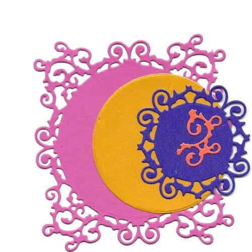 Mandala Stencil Metal Cutting Dies Scrapbook Paper Cards Embossed Decorative Craft Die Cut DIY