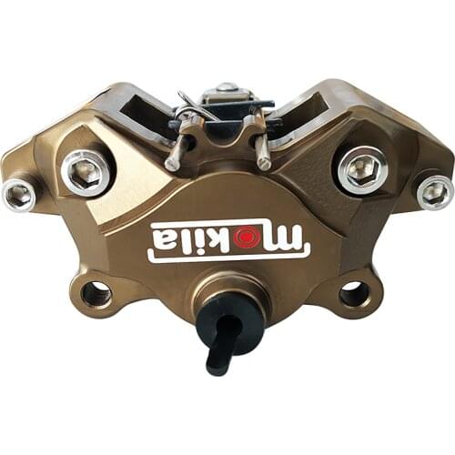 Universal Motorcycle Brake Caliper Brake Pump 64mm Mounting 4 Piston Radial For Yamaha Kawasaki BWS free shipping