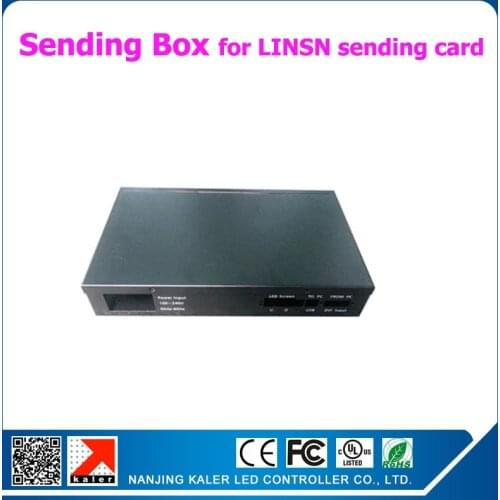 Black LINSN sending box for LINSN sending card TS802D