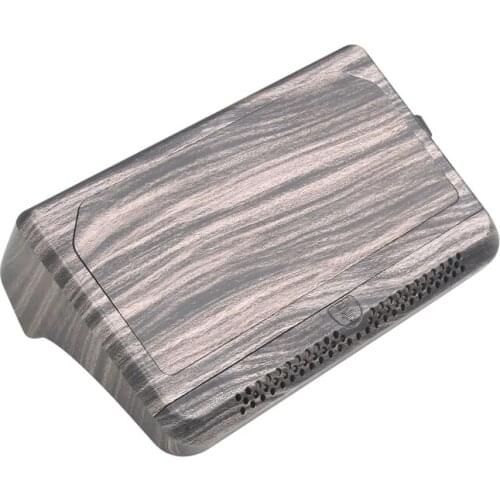 For Tesla Model 3 Model Y Sunglasses Holder Eyeglass Cases Storage Box Organizer Dashboard Aromatherapy Box, Wood Grain