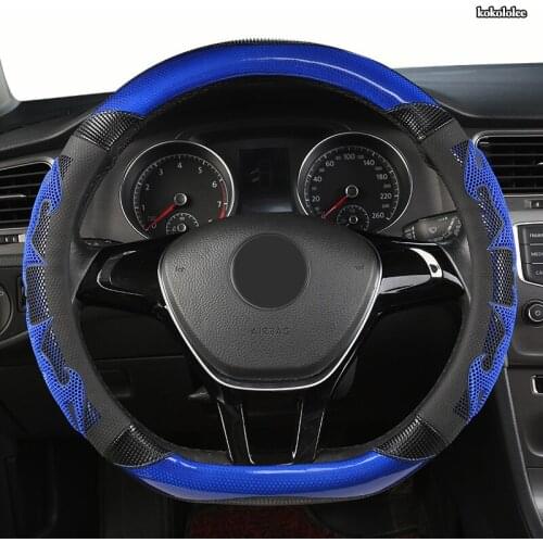 KOKOLOLEE Microfiber Leather Car Steering Wheel Cover For Acura TSX MDX RDX TL RSX TLX Integra