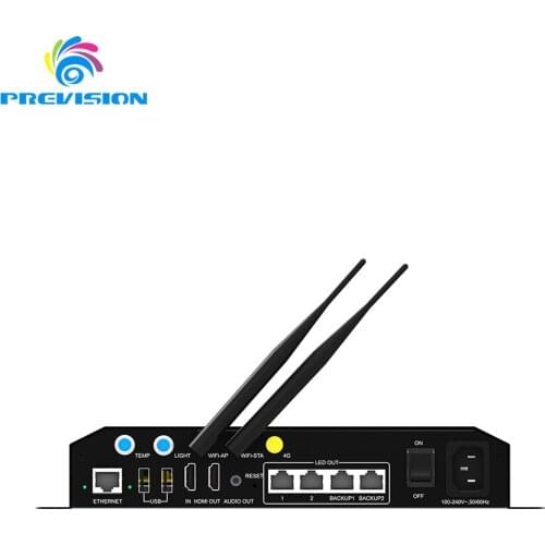 Novastart TB6 Synchronization mechanism for multi-screen playing Loading capacity up to 1300,000 pixels Dual-Wi-Fi mode