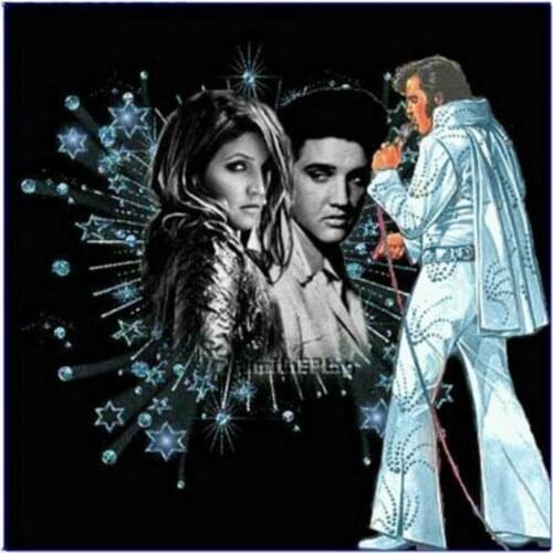 Johnny Hallyday DIY Embroidery 11CT Cross Stitch Kits Needlework Set Cotton Thread Home Decoration Dropshipping For Living Room