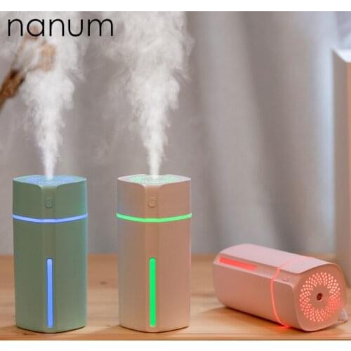 New Creative bottle Humidifier Mini Ultrasonic Humidifiers Led Night Light Aroma Essential Oil Diffuser USB Fogger Car Air Fresh