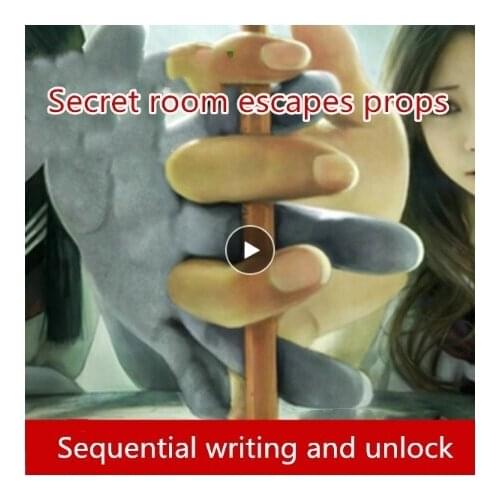 Real life games escape room props Write organPen immortal organ Write in stroke order Trigger unlock horror game