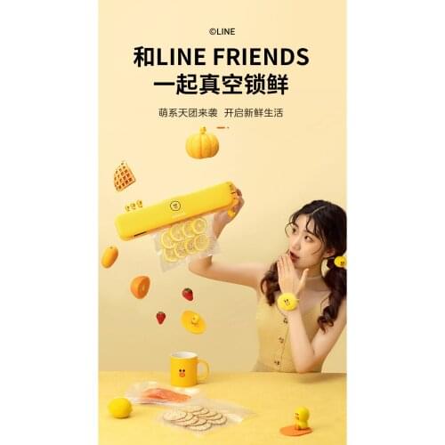 Vacuum Food Sealing Machine Large Suction Extended Sealing Household Small Plastic Sealing Machine Snack Sealing Artifact