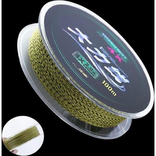 WALK FISH 100M PE Fishing Line 4/8 Strand Braided Line Super Japanese Strong Fishing Line Lead Core Carp Fishing Accessories