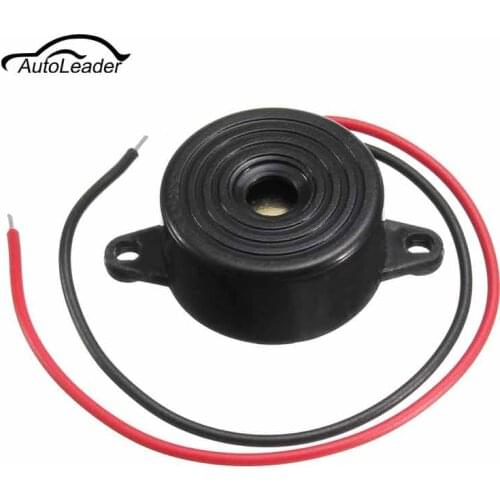 1Pcs 3-24V Piezo Electronic Tone Buzzer Alarm 95DB Continuous Sound 12V Mounting Hole
