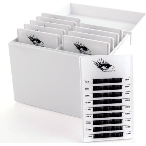 10 Layers False Eyelashes Storage Box Makeup Organizer Eyelash Extensions Glue Pallet Holder Grafting Eyelashes Extension Tool
