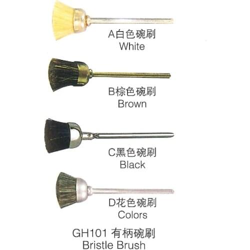 100PCS Cup Bristle Polisher Brush Mounted Polishing Brush For Dremel Power Tool Accessories