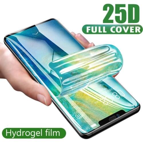 25D Screen Protector Hydrogel Film For SamsungGalaxy, Protective Film For Galaxy Note10 ,Note9,S9,S8,Not Glass