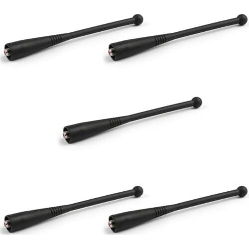 Artudatech 5Pcs Antenna 400-470MHz For Motorola HT1000 MTS2000 XTS2500 XTS5000 MTX850 Raido Accessories