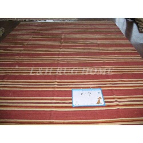 Free shipping 9'X12' kilim carpets,hand knotted carpets for living room 100% New Zealand wool, Pakistan Turkey style rug