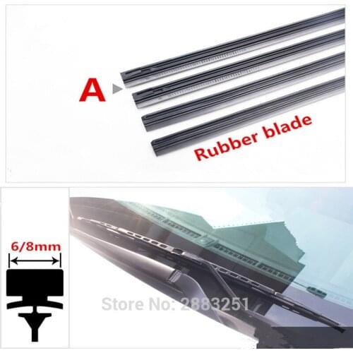 Free shipping Car Windscreen Wiper Blade Rubber strip (Refill) for porsche cayenne macan s panamera 911 997 996 car accessories