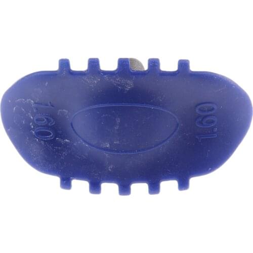 Dolity Security Bolt 1.60 1.85 2.15 Rim Lock - Dirt Bike Motorcycle Wheel Tyre Lock Blue