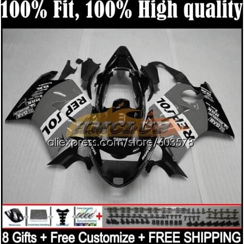 Blackbird For HONDA CBR1100XX 02 03 04 05 06 07 29CL.139 CBR1100 CBR 1100 XX 1996 1997 1998 1999 2000 2001 Fairings Grey Repsol