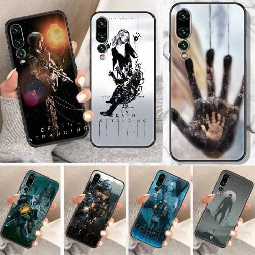 Death Stranding game Phone Case For Huawei P Mate P10 P20 P30 P40 10 20 Smart Z Pro Lite black painting shell fashion hoesjes