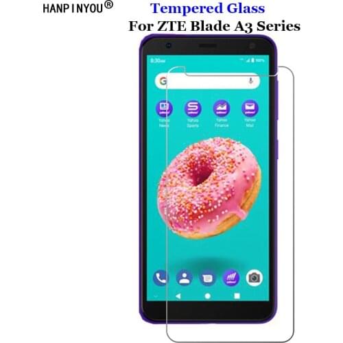 For ZTE BLADE A3Y A3 JOY / A3 L A3L / QUEST 5 5.0" Clear Tempered Glass 9H 2.5D Premium Screen Protector Protection Film