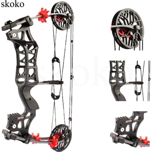 Junxing Falcon Steel Ball Bow And Arrow Dual Purpose Composite Pulley Bow And Arrow Outdoor Entertainment Bow And Arrow