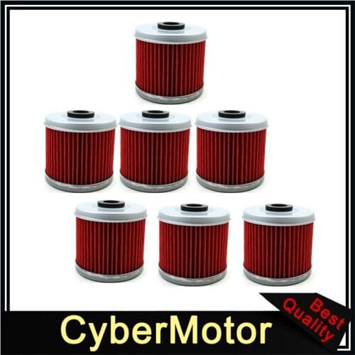7x Oil Filter For SXS500 TRX500 TRX420 TRX400X TRX300X XL125V VT125C ATC350X