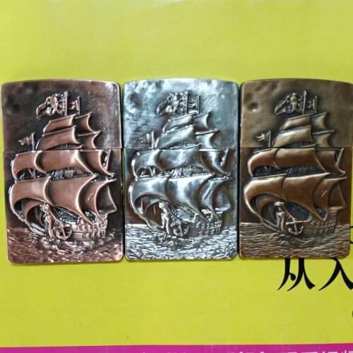 Metal Badge for Kerosene lighter Oil Lighter DIY Handmade Smoker Accessories Gadgets Decor Accessory Smooth sailing