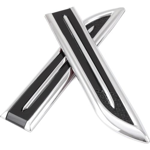 New style! 2pcs/set ABS Chrome trim Badge decoration sport For Volkswagen Golf 6 7 Tiguan Touran Passat B6 B7 Jetta MK5 MK6