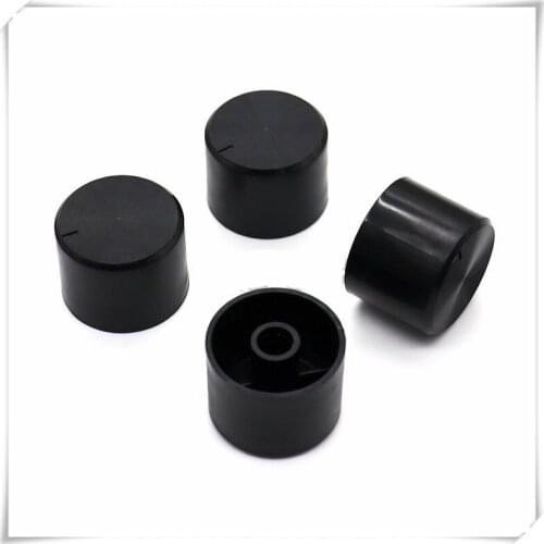 10 Pieces Plastic Flower Shaft Knob Diameter 23mm Height 17mm Potentiometer Encoder Knob Gear Shaped Inner Hole 6mm
