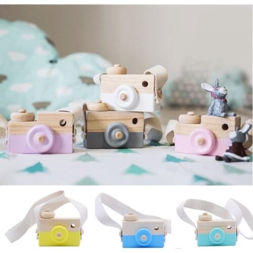 Lovely Home Decor Nordic Camera Toys For Baby Kids Room Decor European Style Furnishing Articles Child Birthday Christmas Gifts