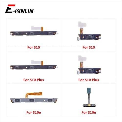 Volume Side Power Switch On Off Button Key Flex Cable For Samsung Galaxy S10e S10 Plus