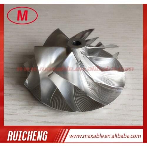 TD04HL 20G 52.56/68.00mm 6+6 blades 49189-X high performance Turbo Billet/milling/aluminum 2618 compressor wheel