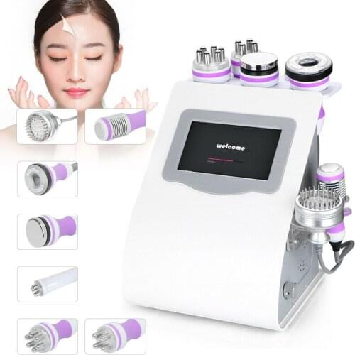 40k RF Vacuum Micro Current Slimming Facial Care Weight Loss Machine Ultrasonic Liposuction Slimming Machine Vacuum Radio Freque