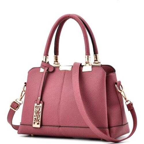 Women Bag leather handbags messenger bags shoulder bag famous brands Top-Handle women Handbag purse pouch High Quality