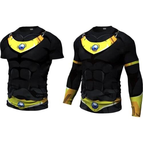 2021 Just Anime character Long Sleeve Top Mens T-shirt 3D Printing T-shirt Casual Anime Fashion T-shirt Tights Top