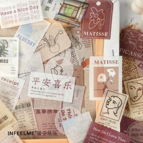 40Pcs Beautiful Has Come Series Stickers Decoration Scrapbooking Paper Creative Stationary School Supplies