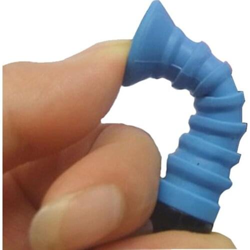 5PC Golf New Elastic Tee soft rubber sleeve ball nail nail soft elastic limit ball resistance tee Accessories ball V0D3