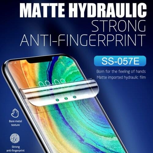 50PCS SS-057E Matte Hydraulic Film Sheets For Mobile Phone Gaming Scrub Screen Protector laminas For SS-890C Cutter Machine