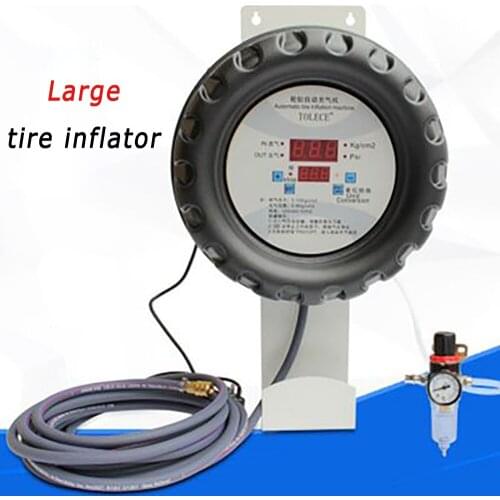 220V Automatic Car Air Pump Tire Inflator Portable Car Emergency Rescue Pump With Digital Display Inflatable Reminder Function
