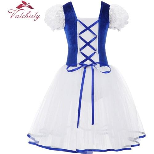 Hot Sale Girls Ballet Performance Dress Dancewear Ballerina style dress Dance Costumes Kids